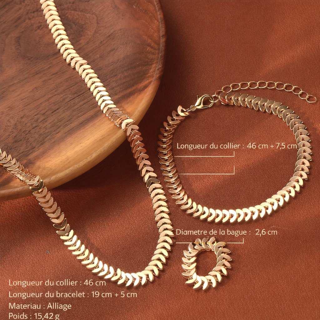 Madeleine™ – Parure elegante senza tempo raffinata