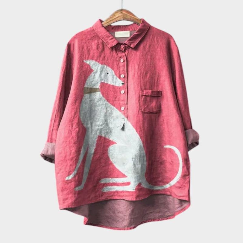 Lily | Elegante Blusa Estiva Leggera" can be rewritten as "Lily | Chic Lightweight Summer Blouse.