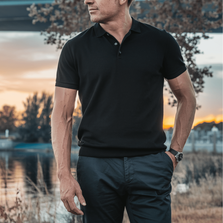 Cotton Polo Shirt - Siena