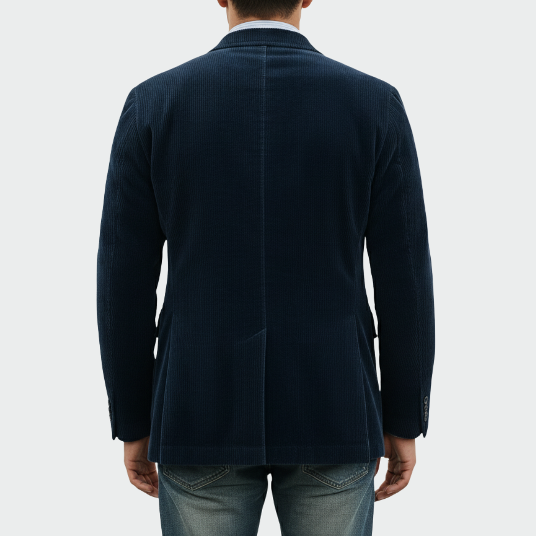 Sebastiaan™ | Set Blazer e Gilet in Velluto per Uomo