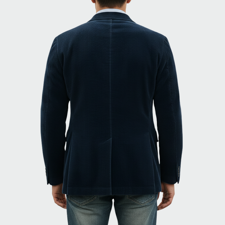 Sebastiaan™ | Set Blazer e Gilet in Velluto per Uomo